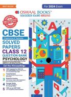 Oswaal CBSE Chapterwise Solved Papers 2023-2014 Psychology Class 12th (2024 Exam) di Oswaal Editorial Board edito da Oswaal Books And Learning Pvt Ltd