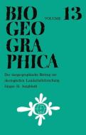 Der Tiergeographische Beitrag Zur Ökologischen Landschaftsforschung di J. H. Jungbluth edito da Springer Netherlands