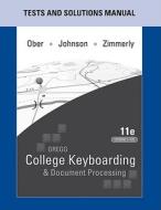 Ober: Instructor Resource Kit (Word 2007) di Ober Scot, Scot Ober edito da MCGRAW HILL BOOK CO
