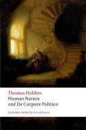 The Elements of Law Natural and Politic. Part I: Human Nature; Part II: De Corpore Politico di Thomas Hobbes edito da Oxford University Press