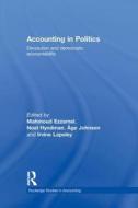 Accounting In Politics edito da Taylor & Francis Ltd