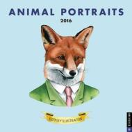 Animal Portraits 2016 Wall Calendar di Universe Publishing edito da Browntrout Publishers Ltd