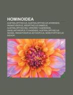 Hominoidea di Quelle Wikipedia edito da Books LLC, Reference Series