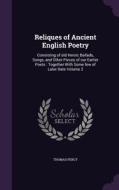 Reliques Of Ancient English Poetry di Thomas Percy edito da Palala Press