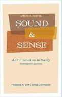 Perrine's Sound and Sense: An Introduction to Poetry di Thomas R. Arp, Greg Johnson edito da Wadsworth Publishing Company