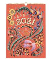 Floral Typography 2021 Calendar di JILL DE HAAN edito da Global Publisher Services