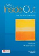 New Inside Out. Beginner. Student's Book with ebook and CD-ROM di Sue Kay, Vaughan Jones edito da Hueber Verlag GmbH