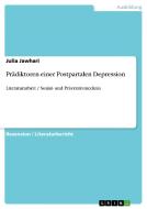 Pradiktoren Einer Postpartalen Depression di Julia Jawhari edito da Grin Verlag
