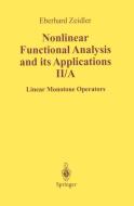 Nonlinear Functional Analysis and Its Applications di E. Zeidler edito da Springer New York