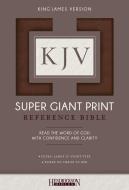 KJV Super Giant Print Bible di Hendrickson Bibles edito da Hendrickson Publishers