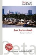 Ana Ambrazien edito da Betascript Publishing