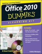 Office 2010 Elearning Kit For Dummies di Faithe Wempen edito da John Wiley & Sons Inc