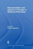 Representation and Objects of Thought in Medieval Philosophy edito da Taylor & Francis Ltd