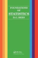 Foundations Of Statistics di D. G. Rees edito da Taylor & Francis Ltd