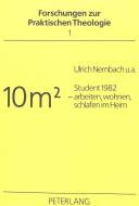 Student 1982 di Ulrich Nembach edito da Lang, Peter GmbH