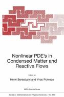 Nonlinear PDE's in Condensed Matter and Reactive Flows edito da Springer Netherlands