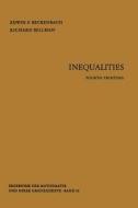 Inequalities di Edwin F. Beckenbach, R. Bellman edito da Springer Berlin Heidelberg