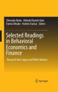 Selected Readings in Behavioral Economics and Finance edito da Springer Verlag, Japan