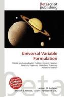 Universal Variable Formulation edito da Betascript Publishing