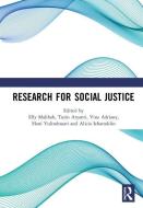 Research For Social Justice edito da Taylor & Francis Ltd