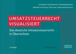 Umsatzsteuerrecht visualisiert di Julia Bader, Gabi Meissner, Julia Daubenmerkl, Andreas Wahl, Stefanie Ravensberg, Svenja Schempp, Filiz Susar edito da Schäffer-Poeschel Verlag