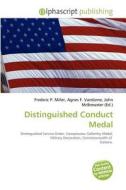 Distinguished Conduct Medal edito da Alphascript Publishing