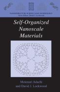 Self-Organized Nanoscale Materials edito da SPRINGER NATURE