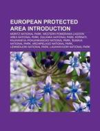 European protected area Introduction di Source Wikipedia edito da Books LLC, Reference Series