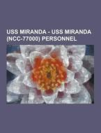 Uss Miranda - Uss Miranda (ncc-77000) Personnel di Source Wikia edito da University-press.org