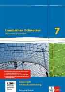 Lambacher Schweizer Mathematik 7. Arbeitsheft plus Lösungsheft und Lernsoftware Klasse 7. Ausgabe Schleswig-Holstein edito da Klett Ernst /Schulbuch