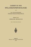 Lehrbuch der Pflanzenphysiologie di S. Kostytschew edito da Springer Berlin Heidelberg