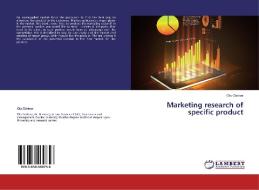 Marketing research of specific product di Ota Gärtner edito da LAP LAMBERT Academic Publishing