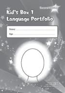 Kid's Box Level 1 Language Portfolio di Karen Elliott edito da Cambridge University Press