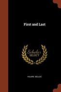 First and Last di Hilaire Belloc edito da CHIZINE PUBN