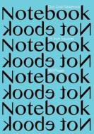 Dot Grid Notebook 1/4 Inch Squares 160 Pages: Notebook Not eBook with Turquoise Cover, 7x10 1/4 Inch Dot Grid Graph Paper, Perfect Bound, Ideal for St di Spicy Journals edito da Createspace