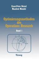 Optimierungsmethoden des Operations Research di Manfred Mendel edito da Vieweg+Teubner Verlag