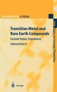 Transition Metal and Rare Earth Compounds di H. Yersin edito da Springer Berlin Heidelberg