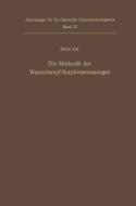 Die Methodik der Wasserdampf-Sorptionsmessungen di Stefan Gal edito da Springer Berlin Heidelberg