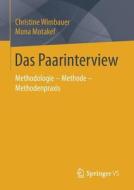 Das Paarinterview di Christine Wimbauer, Mona Motakef edito da Springer Vs