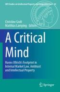 A Critical Mind edito da Springer Berlin Heidelberg