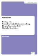 Beiträge zur Umweltverträglichkeitsuntersuchung Flutung Tagebaurestloch Mücheln/Geiseltalsee di Heiko Geithner edito da Diplom.de