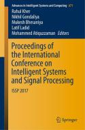 Proceedings of the International Conference on Intelligent Systems and Signal Processing edito da Springer Singapore