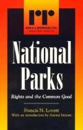 National Parks di Francis N. Lovett, Amitai Etzioni edito da Rowman & Littlefield