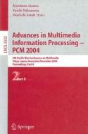 Advances in Multimedia Information Processing - PCM 2004 Proceedings 2 edito da Springer-Verlag GmbH