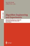 Algorithm Engineering and Experiments di P. M. Ulmschneider, D. M. Mount edito da Springer Berlin Heidelberg