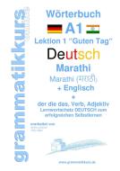Wörterbuch Deutsch - Marathi - Englisch Niveau A1 di Edouard Akom, Marlene Schachner edito da Books on Demand