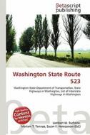 Washington State Route 523 edito da Betascript Publishing