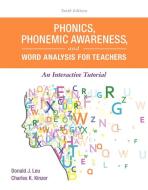 Phonics, Phonemic Awareness, and Word Analysis for Teachers di Donald J. Leu, Charles K. Kinzer, Maryanne Hall edito da Pearson Education (US)