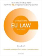 EU Law Concentrate di Clare Smith edito da Oxford University Press