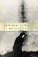 A Memory of War di Frederick Busch edito da W. W. Norton & Company